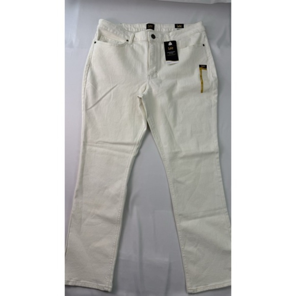 Lee Jeans Women Size 16 Stretch Mid rise Coastal‎ Minimalist Old Money Chic